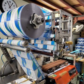 지갑티슈 자동포장기